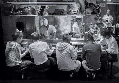 Late Night at the Yakatori Place, Tokyo, 2014