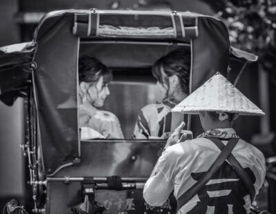 21st Century RIckshaw, Kyoto, 2017