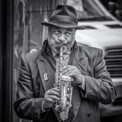 Sax Man, San Francisco, 2016