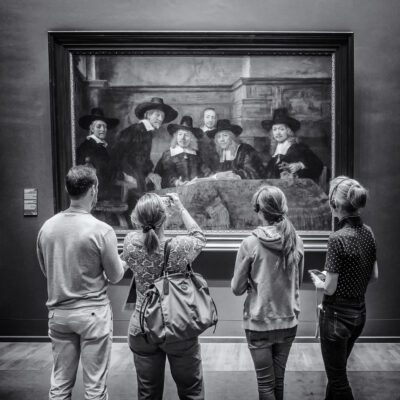 Dutch Masters Pose for a Snapchat, Amsterdam, 2016