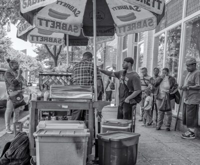 At the Hot Dog Stand, Raleigh, 2015