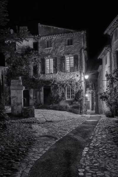 House at Night, Viason-La-Romaine, 2013